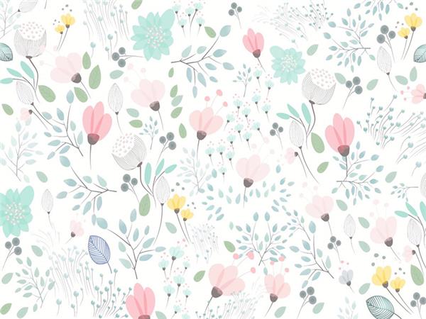 Flower Bahcesi Kids Room Wallpaper by MywallpaperShop