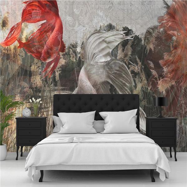 Vintage Design 3D Wallpaper by MywallpaperShop