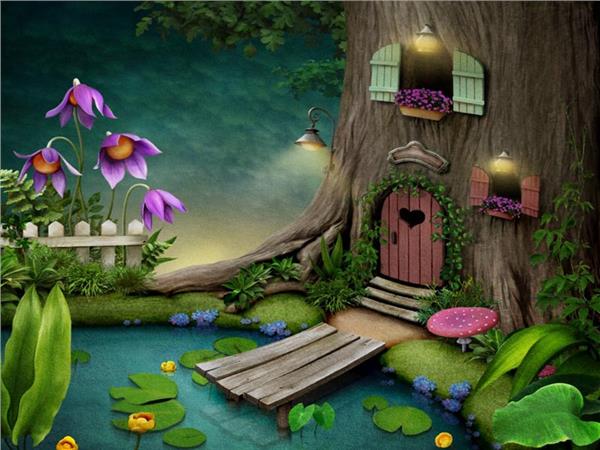 Tree Ev Kids Room Wallpaper by MywallpaperShop