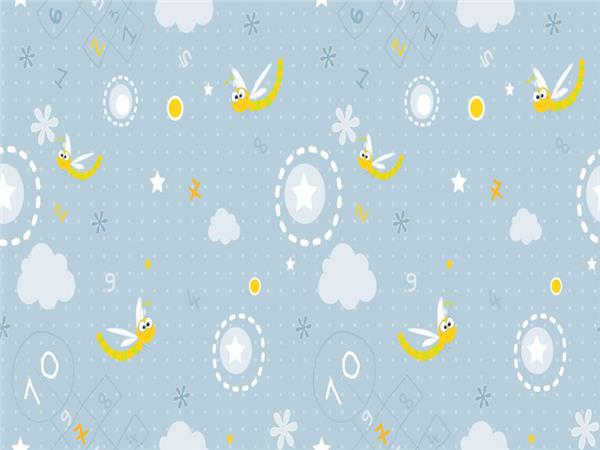Yellow Storm Kids Room Wallpaper by MywallpaperSho