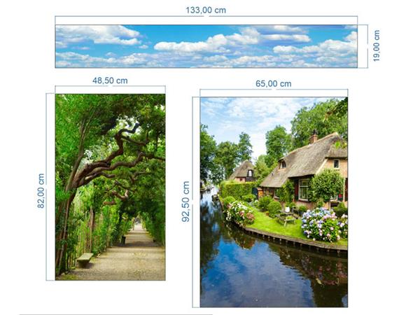 Custom Design Kendinden Yapiskanli Scenery Wallpaper by MywallpaperShop