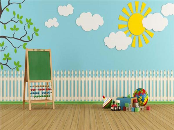 Sunny Garden Kids Room Wallpaper by MywallpaperSho
