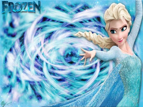 Elsa Frozen Snow Land Kids Room Wallpaper by MywallpaperSho