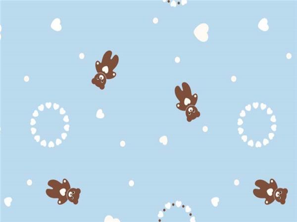 Cute Teddy Bear Kids Room Wallpaper by MywallpaperSho