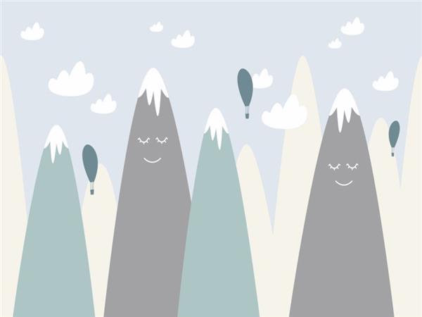 Snow Dag Kids Room Wallpaper by MywallpaperSho