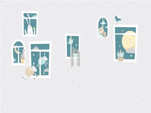 Window Birds Kids Room Wallpaper by MywallpaperSho