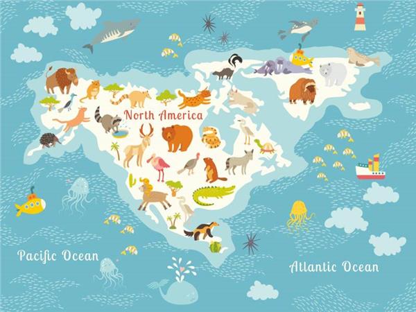 Map Scene Kids Room Wallpaper by MywallpaperSho