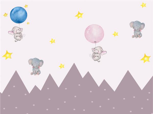 Balloon Filler Kids Room Wallpaper by MywallpaperSho