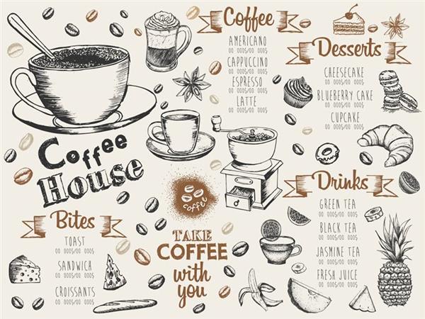 Cafe Bar 007 Wallpaper by MywallpaperShop