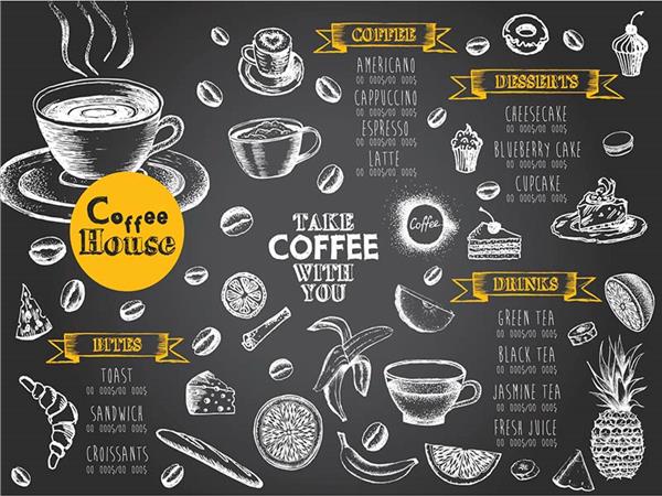 Restaurant Cafe Bar 089 Wallpaper by MywallpaperShop