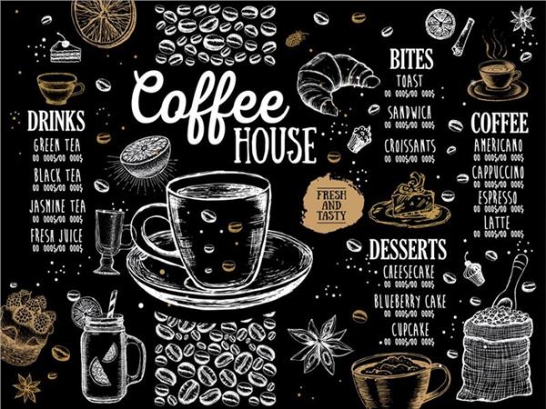 Restaurant Cafe Bar 124 Wallpaper by MywallpaperShop