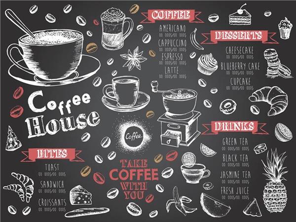 Restaurant Cafe Bar 132 Wallpaper by MywallpaperShop