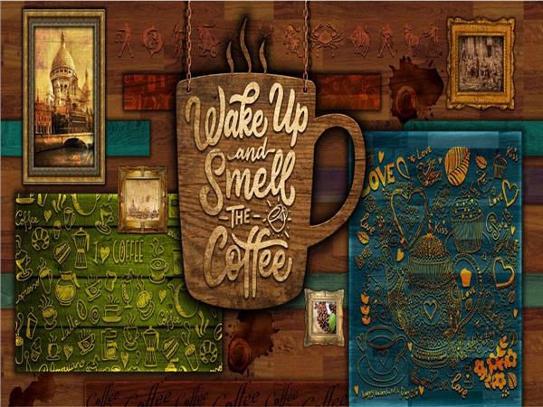 Restaurant Cafe Bar 141 Wallpaper by MywallpaperShop