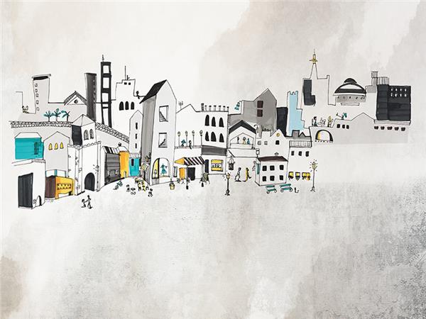 City Custom Design Wallpaper by MywallpaperShop