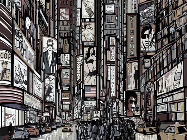 City Custom Design Wallpaper by MywallpaperShop