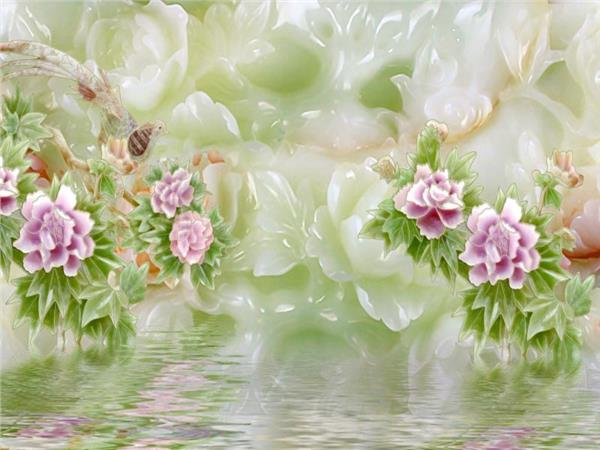 Flower Design Custom Design 008 3D Wallpaper by MywallpaperSho