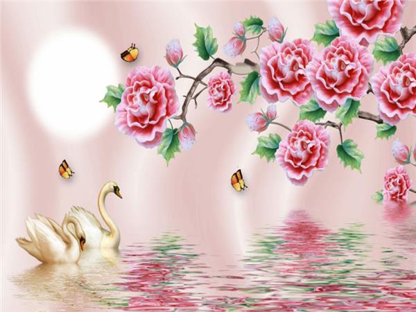 Flower Design Custom Design 034 3D Wallpaper by MywallpaperSho