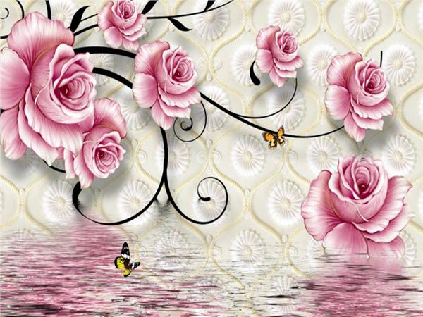 Flower Design Custom Design 063 3D Wallpaper by MywallpaperSho