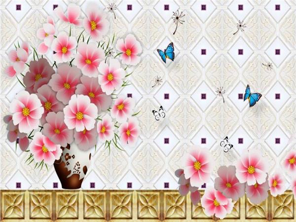 Flower Design Custom Design 077 3D Wallpaper by MywallpaperSho
