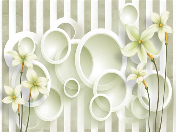 Flower Design Custom Design 0100 3D Wallpaper by MywallpaperSho