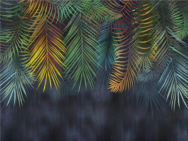 Custom Design Leaflar 3D Wallpaper by MywallpaperShop