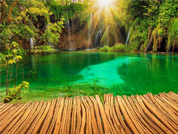 Waterfall Scenery Wallpaper by MywallpaperSho