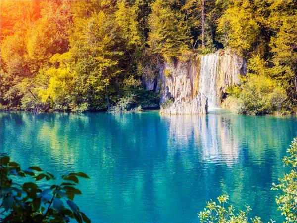 Waterfall Scenery Wallpaper by MywallpaperSho