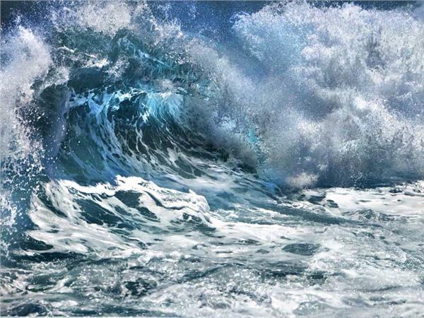 Waves Sea Scenery Wallpaper by MywallpaperSho