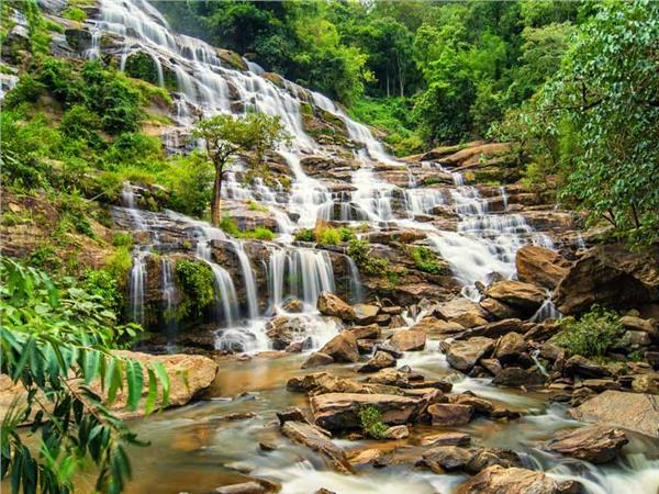 Waterfall Scenery Wallpaper by MywallpaperSho