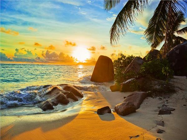 Sunset Sea Scenery Wallpaper by MywallpaperSho