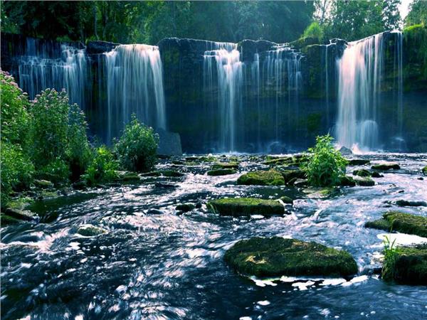 Waterfall Scenery Wallpaper by MywallpaperSho