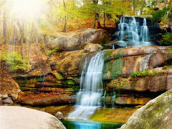Waterfall Scenery Wallpaper by MywallpaperSho