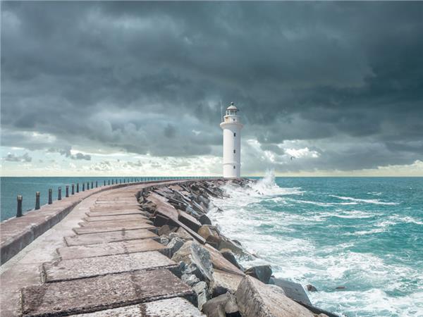 Sea Lighthouse Scenery Wallpaper by MywallpaperSho