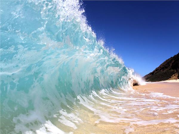 Waves Sea Scenery Wallpaper by MywallpaperSho