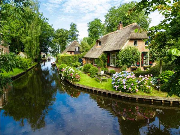Holland Giethoorn Bay  Scenery Wallpaper by MywallpaperSho