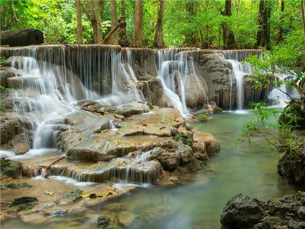 Waterfall Scenery Wallpaper by MywallpaperSho