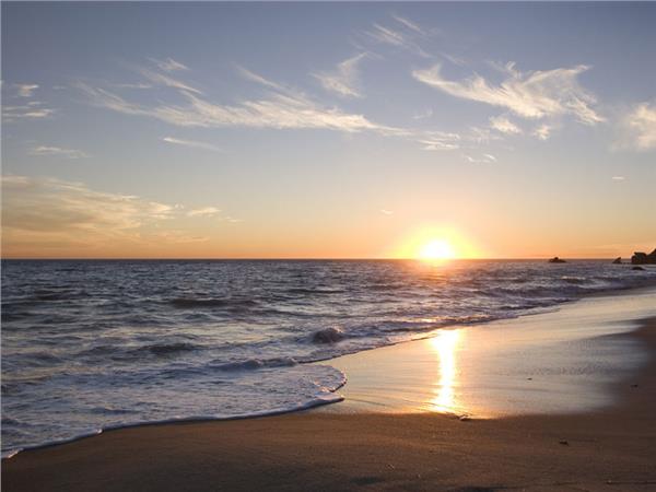 Sunset Sea Scenery Wallpaper by MywallpaperSho
