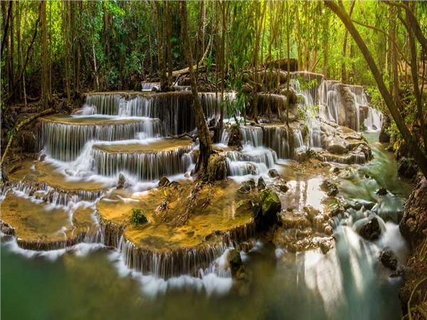 Waterfall Scenery Wallpaper by MywallpaperSho