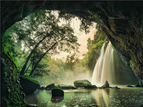 Waterfall Scenery Wallpaper by MywallpaperSho