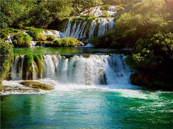 Waterfall Scenery Wallpaper by MywallpaperSho