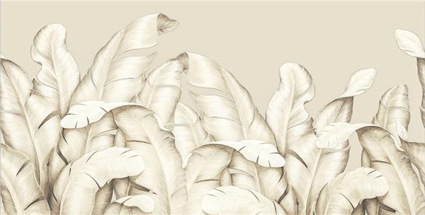 Leaf Design Wallpaper by MywallpaperShop