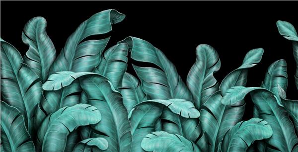 Leaf Design Big Leaflar Wallpaper by MywallpaperShop