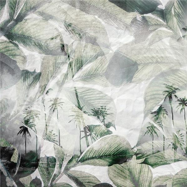 Big Palm Tree Leaves Wallpaper by MywallpaperShop