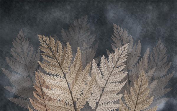 Leaf Design Big Leaves Wallpaper by MywallpaperShop