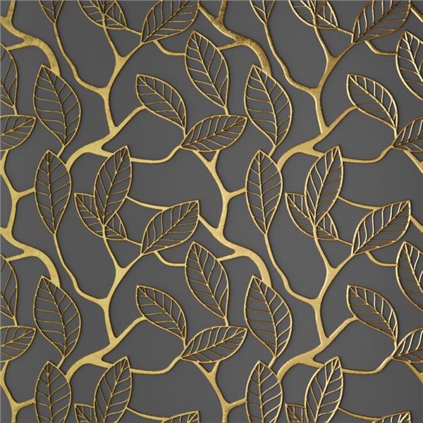Gold Leaves Wallpaper by MywallpaperShop
