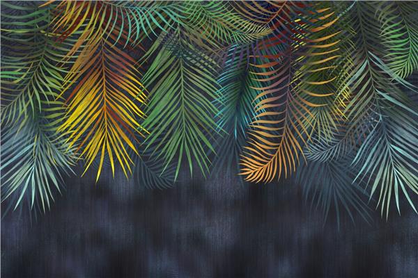 Tavandan Sarkan Leaflar Wallpaper by MywallpaperShop