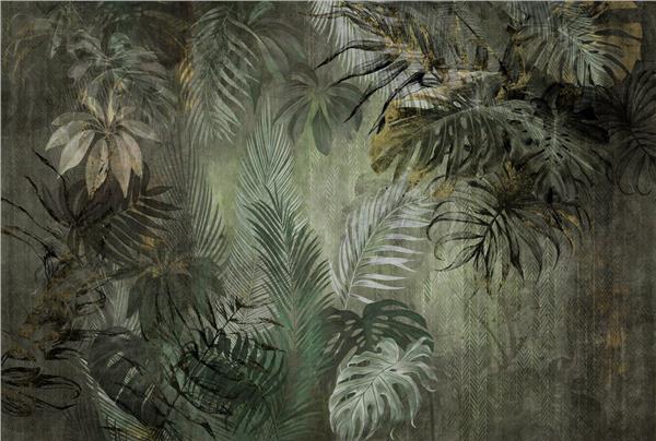 Leaf Design Big Palm Tree Leaflari Wallpaper by MywallpaperShop