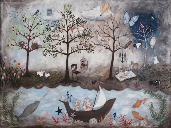 Dusler Worlds Kids Room Wallpaper by MywallpaperShop