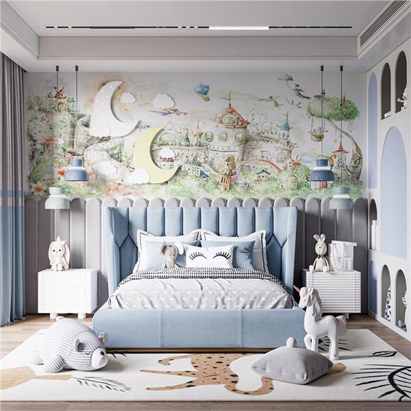 Dusler Worlds Cck11378 Kids Room Wallpaper by MywallpaperShop