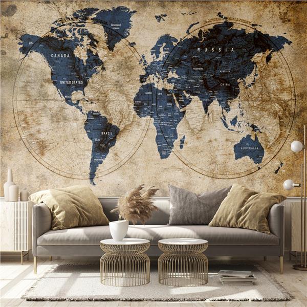 World Map Wallpaper by MywallpaperShop